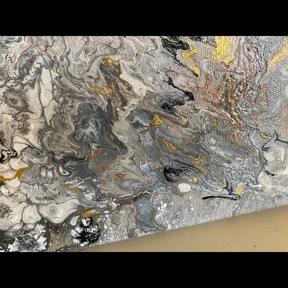 Flowing artwork painting - Picture 6 of 9